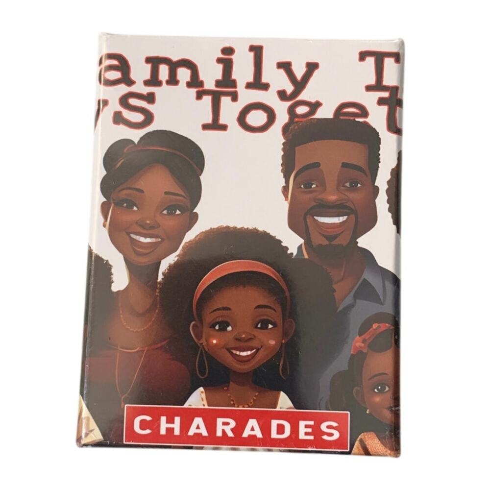 Charades Card Game A Family That Plays Together Version Family Game Night NEW !